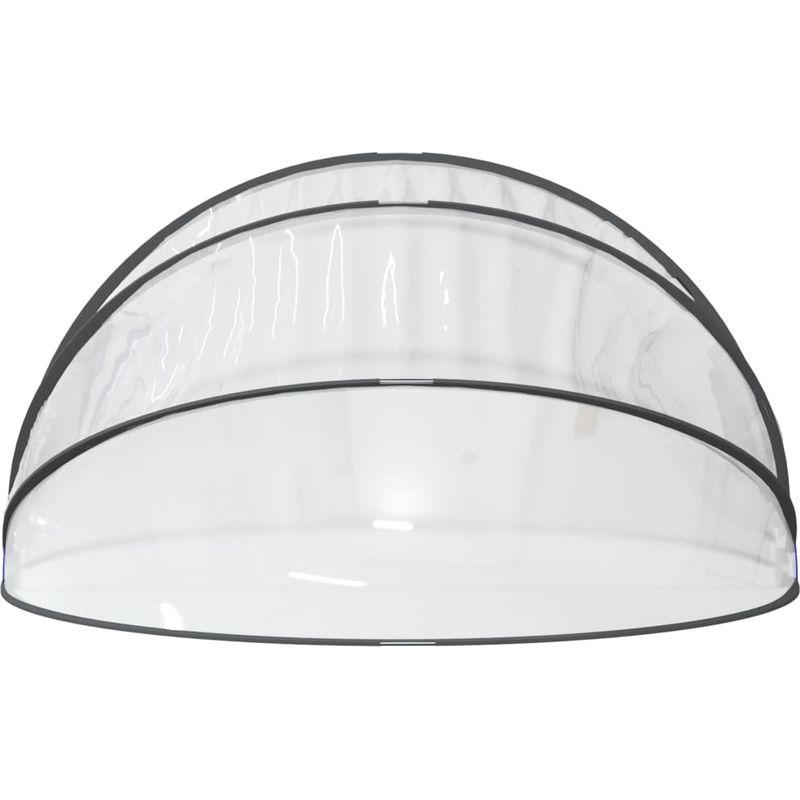 vidaXL Dôme de piscine rond 406x203 cm PVC - Image 7
