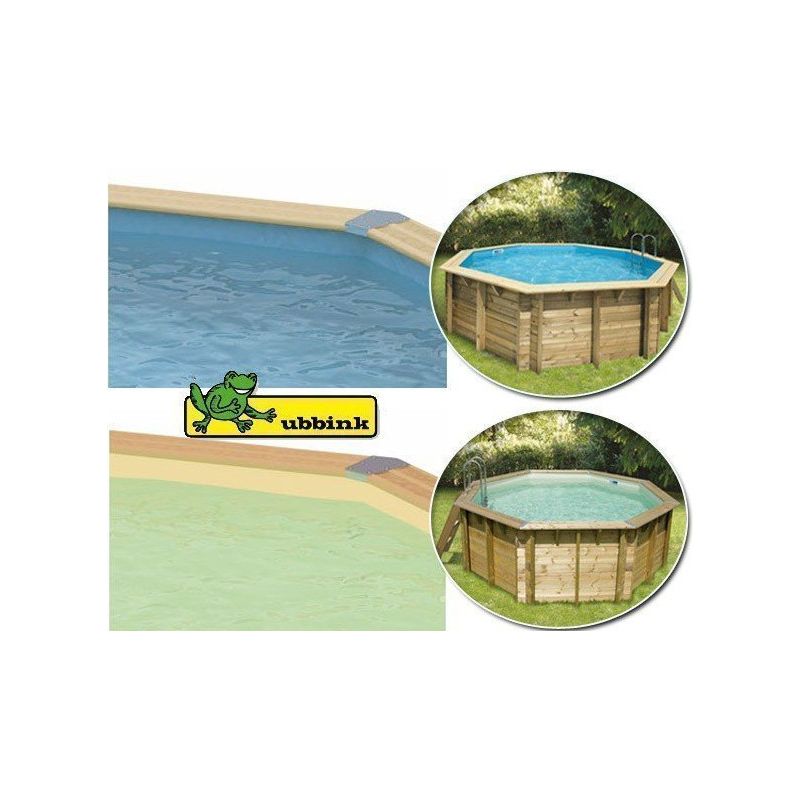 Liner piscine bois Azura 4,10m x 1,20m – Couleur bleu – Épaisseur 50/100 – Compatible piscine Ubbink - Image 6