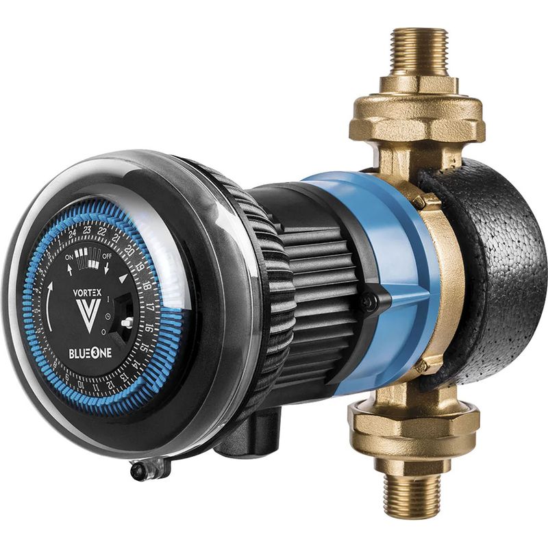 Thermador – Circulateur à entraînement magnétique pour bouclages sanitaires – Débit 640 l/h – Pression 10 bar – Tension 230 V – Corps laiton et inox - Image 2