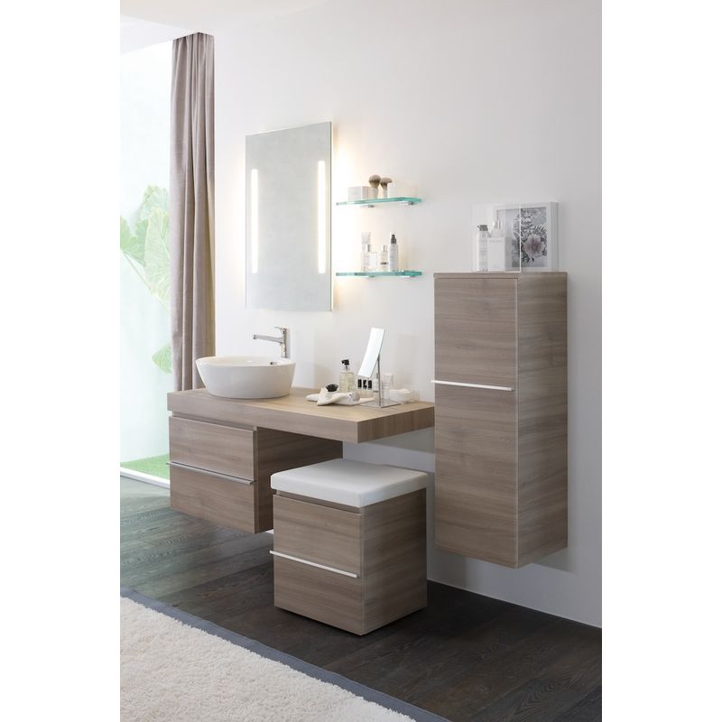 Pro Vasque à poser 52x39cm sans trou pour robinetterie, avec trop-plein, Blanc (H8129640001091) - Image 4