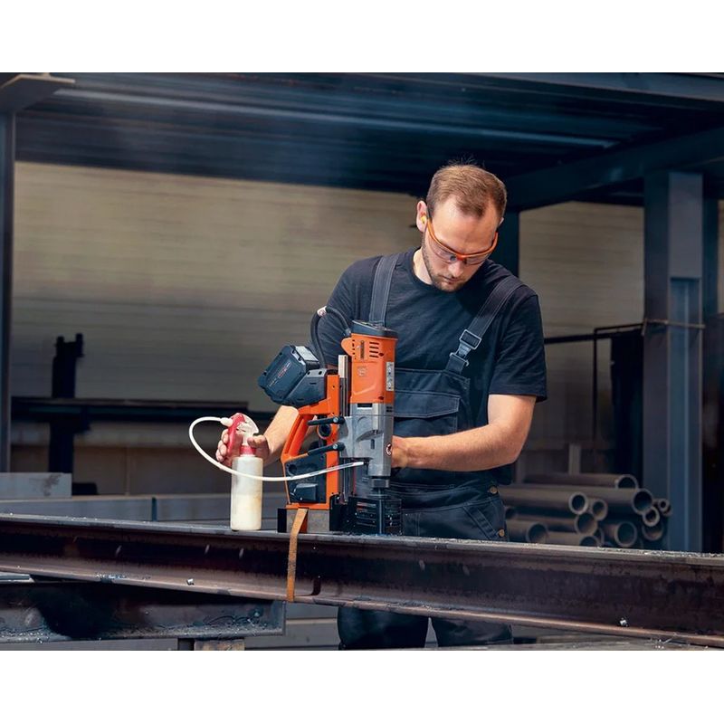Fein – Perceuse magnétique sans fil 18V – Moteur sans balais – Ø max 35 mm – Pour béton armé et carottage précis – 12,2 kg - Image 4