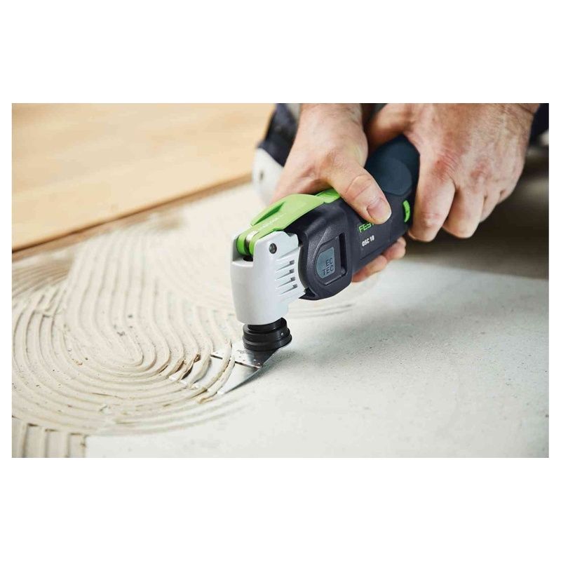 Festool – Outil oscillant sans fil 18V – Moteur EC-TEC sans charbons – Porte-outil StarlockMax – Profondeur de coupe réglable – 576591 - Image 8