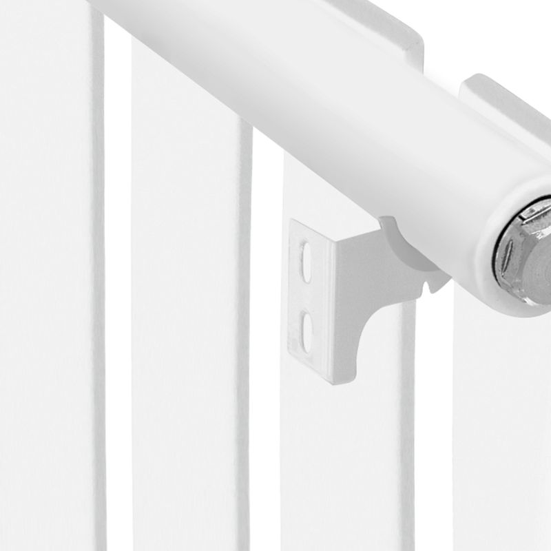 ECD Germany Radiateur Stella Non Électrique - 370 x 1800 mm - Blanc - Connexion Central - sans Kit de Raccordement - Design Panneau Plat - avec Kit - Image 5