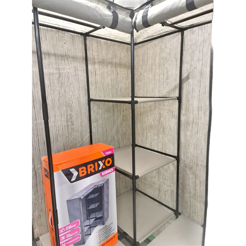 Armoire Armoire en tissu d'angle Brixo Korner - Image 2