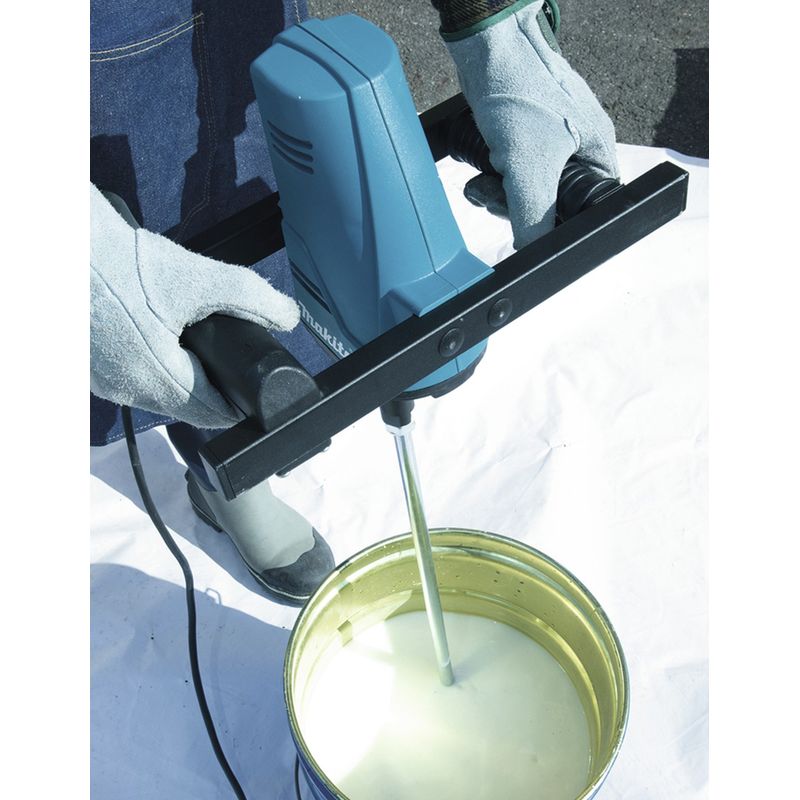 Makita – Mixer électrique 850W UT1200 – Vitesse variable pour mélanges homogènes – Pour peintures et mortiers légers – Poignée ergonomique - Image 2