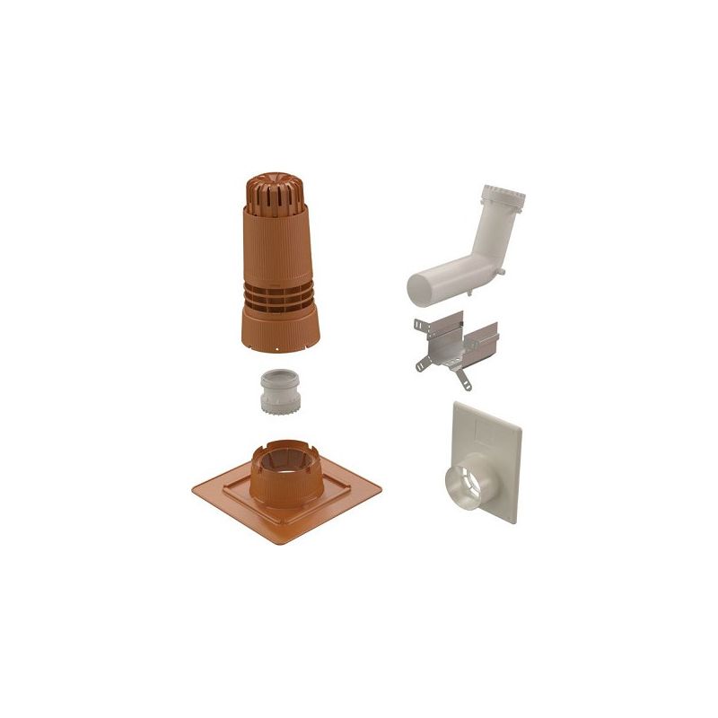 Ubbink – Kit complet de fumisterie Renolux 80/125mm pour chaudières à gaz – Tuyau flexible PPtl résistant aux chocs – 184445 - Image 3