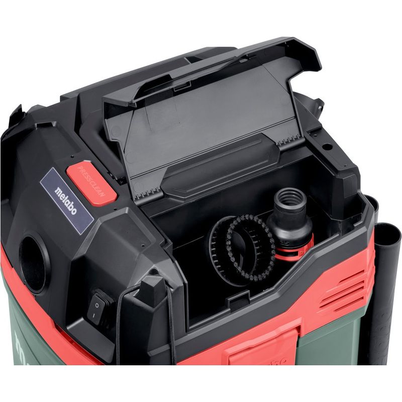 Metabo – Aspirateur professionnel eau/poussière 20L – Dépression 225 hPa – Débit d'air 4200 l/min – Nettoyage filtre PressClean - Image 3