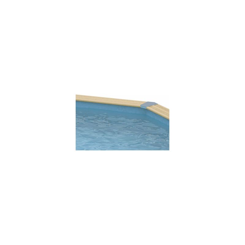 Liner piscine bois Azura 4,10m x 1,20m – Couleur bleu – Épaisseur 50/100 – Compatible piscine Ubbink - Image 5