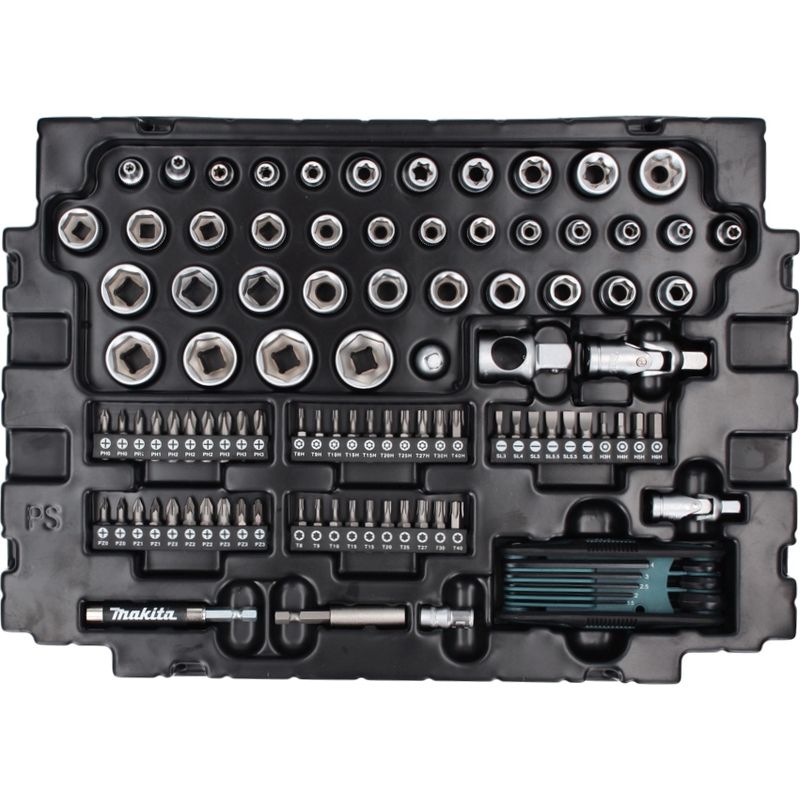 Coffret 120 outils à main MAKITA E-08713 MakPac - Image 2