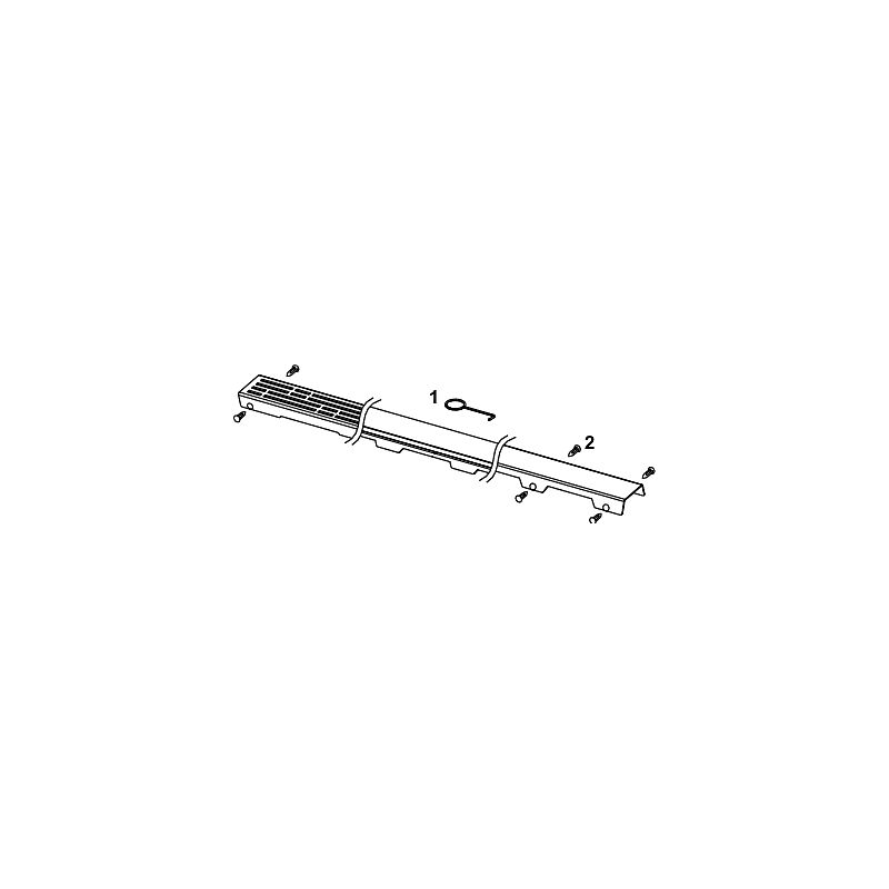 Grille design TECEdrainline "acier II" pour receveurs de douche - Image 4
