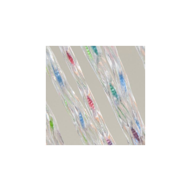 Rideau pour le cristal multicolore anti-PVC de porte anti-male 100x220 cm. - Image 2