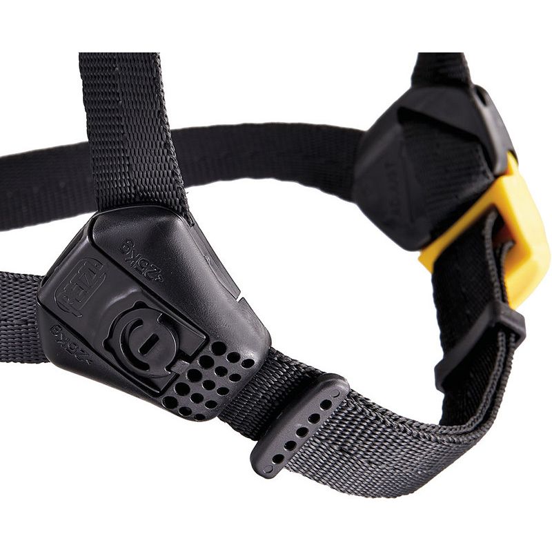 Petzl – Casque VERTEX VENT noir – Norme EN 12492 et EN 397 – Coiffe textile six points – Réglage CENTERFIT – Système FLIP&FIT Adapter - Image 5