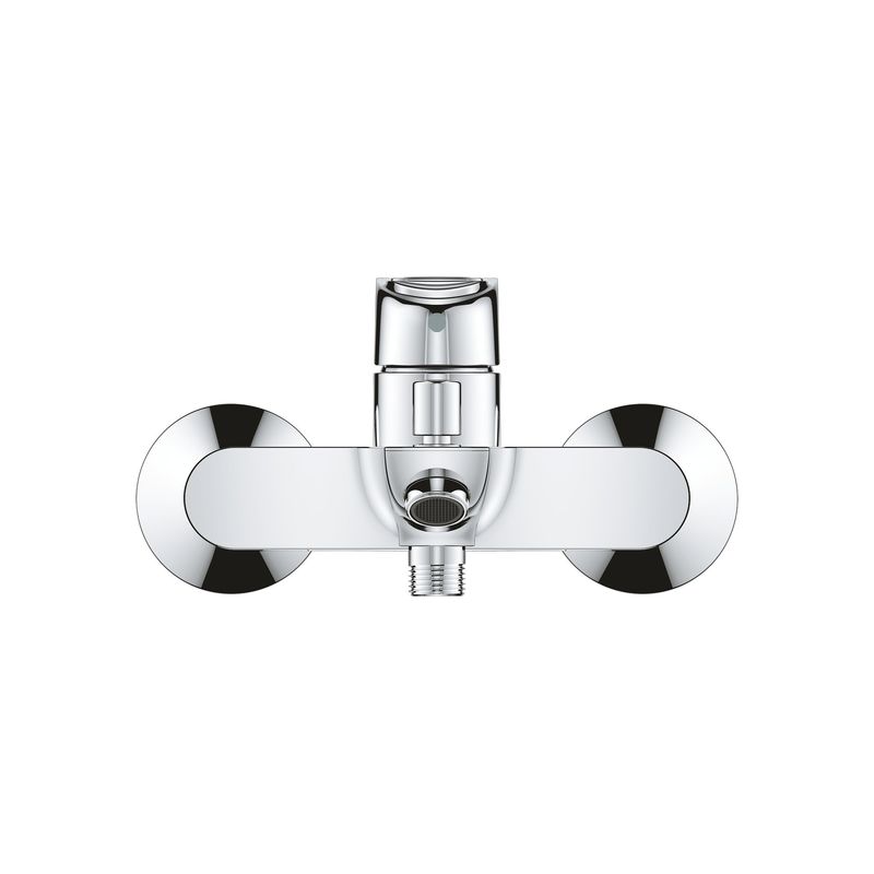 Mitigeur baignoire EH-Wannenbatterie BauLoop 236021 pour montage mural, sécurité intégrée, chromé - Image 4