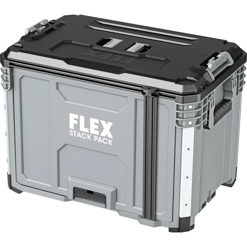 Boîte de garage Flex Stack Pack – Capacité 35 kg – Dimensions 559 x 391 x 410 mm – Protection IP65 – Système de rangement modulaire - Image 3