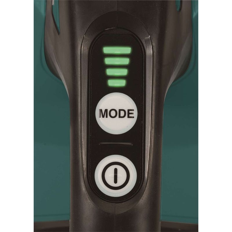 Makita – Balai électrique 18V – Moteur brushless 4 vitesses – Débit d'air 1,2 m3/min – Capacité d'aspiration 180 mbar – Léger et portable - Image 7
