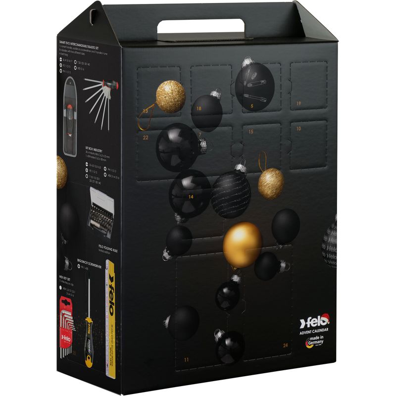 Felo – Coffret multi-outils 9 pièces – Système de lames interchangeables smart Evo – Sacoche ceinture robuste – Pour travaux de précision - Image 2