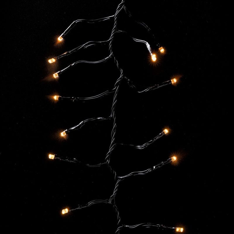 Guirlande lumineuse Twinkly Cluster 400 LED AWW, fil noir, prise F (type UE), 6 m - Image 6