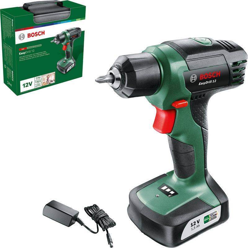 Bosch Perceuse sans-fil EasyDrill 12V 1 batterie 1,5Ah - Image 2