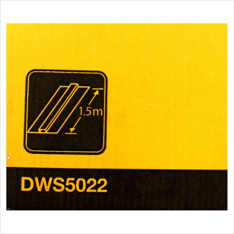 Dewalt – Rail de guidage 1.5 m DWS5022 – Accessoire pour scie sur table – Adaptation pour scie plongeante – Pour bois dur et teck - Image 6