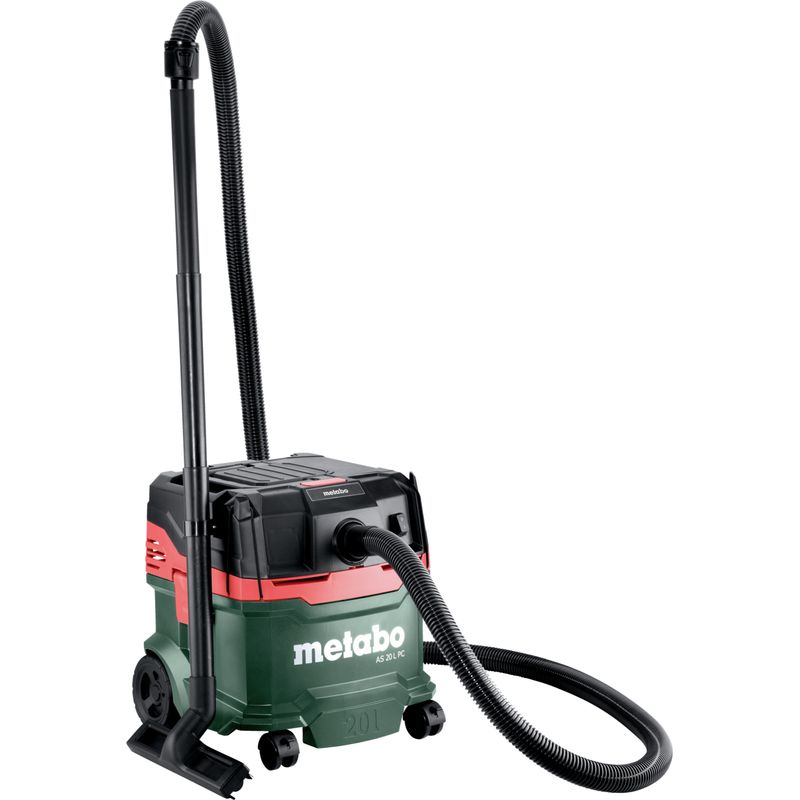 Metabo – Aspirateur professionnel eau/poussière 20L – Dépression 225 hPa – Débit d'air 4200 l/min – Nettoyage filtre PressClean - Image 2