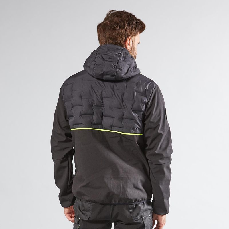Veste de travail SPOCK Black Carbon - FU213BC - Upower - taille M - Image 5
