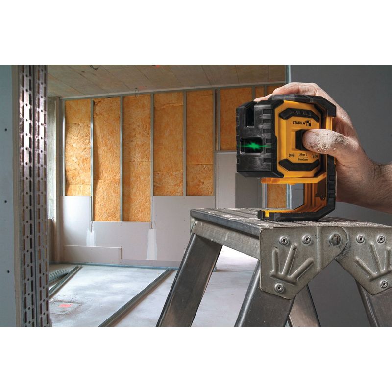Stabila Laser pour lignes croisées LAX 300 G, set de 4 pièces - Image 4