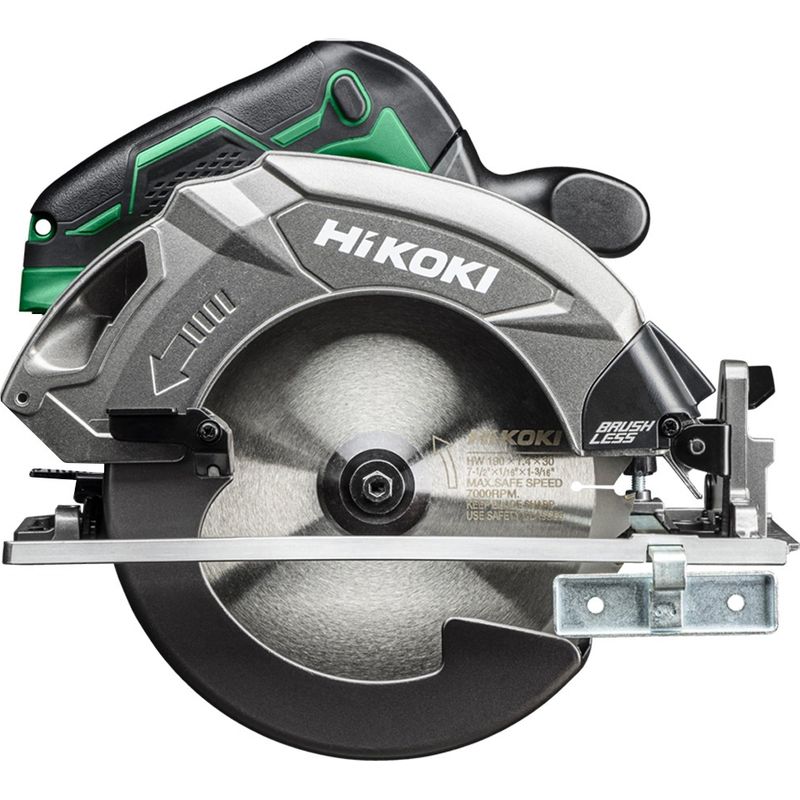 Hikoki – Scie circulaire 18V Ø190mm – Moteur brushless – Profondeur de coupe 64,5mm – Capacité en biseau 55° – Pour bois dur - Image 7