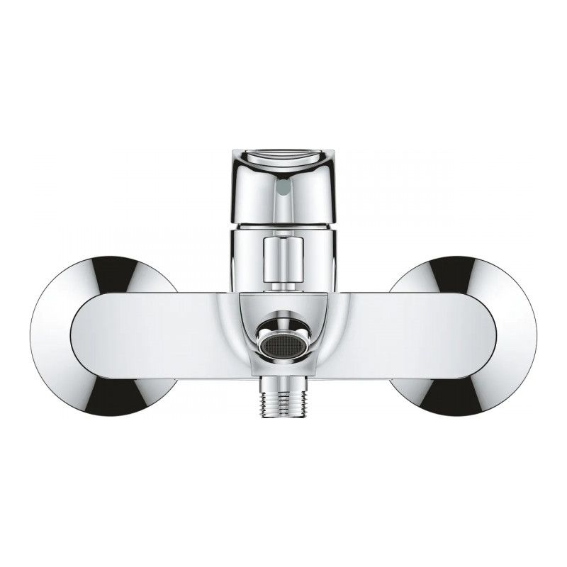 Mitigeur baignoire EH-Wannenbatterie BauLoop 236021 pour montage mural, sécurité intégrée, chromé - Image 7