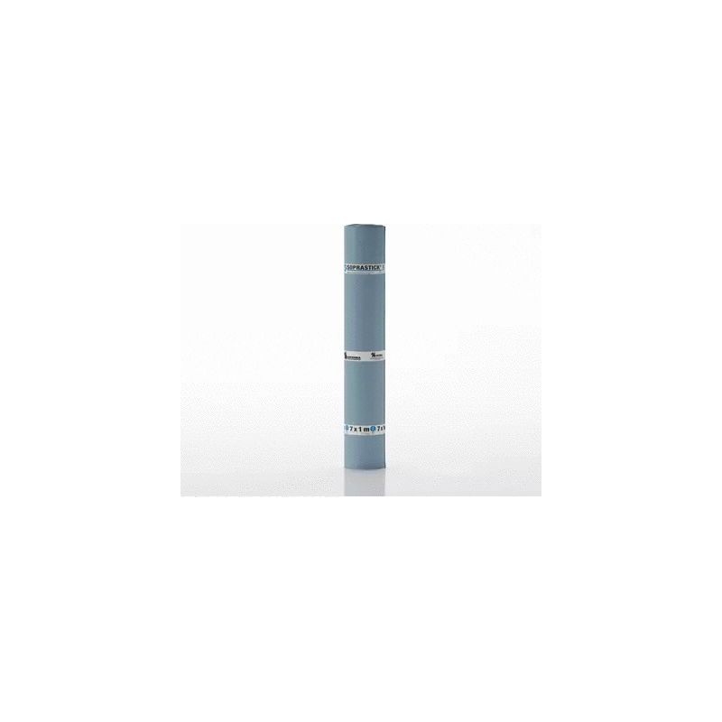 Soprema – Feuille d'étanchéité SOPRASTICK SI – rouleau d'étanchéité bitume élastomère SBS – 7 x 1 m – pour terrasses non accessibles - Image 3