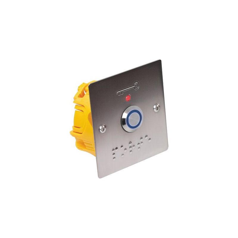 Sewosy – Bouton d'arrêt d'urgence avec plaque braille – Tension 12V DC – Pouvoir de coupure 250V AC – IP65 pour environnements humides - Image 4