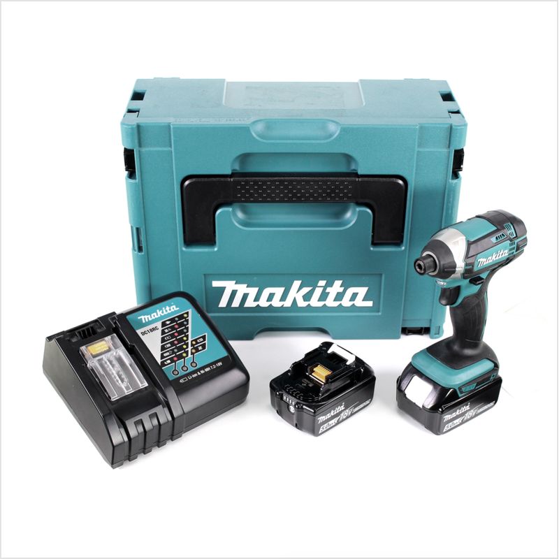 Makita – Visseuse à chocs sans fil 18V – 2 batteries 5,0Ah – Couple max 165Nm – Technologie XPT pour résistance à l'eau et à la poussière - Image 3