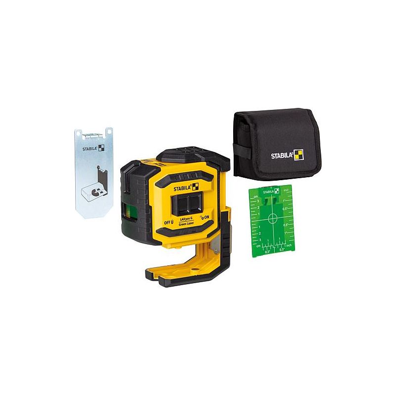 Stabila Laser pour lignes croisées LAX 300 G, set de 4 pièces - Image 2