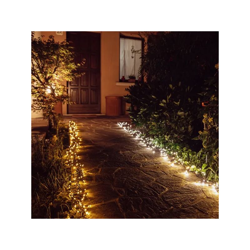 Guirlande lumineuse Twinkly Cluster 400 LED AWW, fil noir, prise F (type UE), 6 m - Image 4