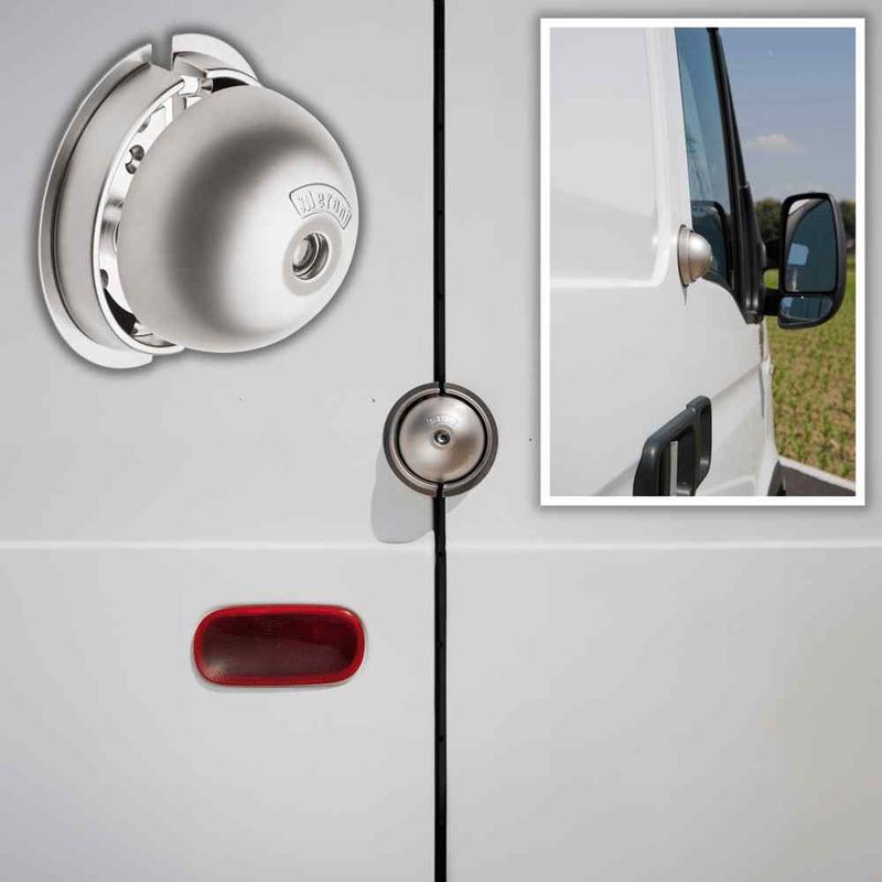 Lot de 2 serrures antivol utilitaire MERONI UFO Classic - Image 2