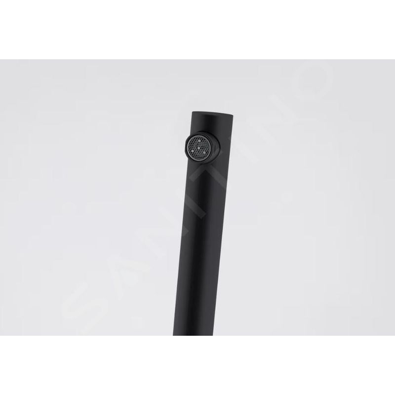 Franke – Mitigeur de lavabo 295481 noir mat – Douchette rotative 360° – Fixation intégrée – Laiton haute pression - Image 5