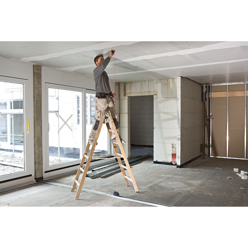 Bosch – Laser 5 points 2 lignes 30m – Classe 2 – Protection IP54 – Compact et robuste pour chantiers – Facile à utiliser - Image 7