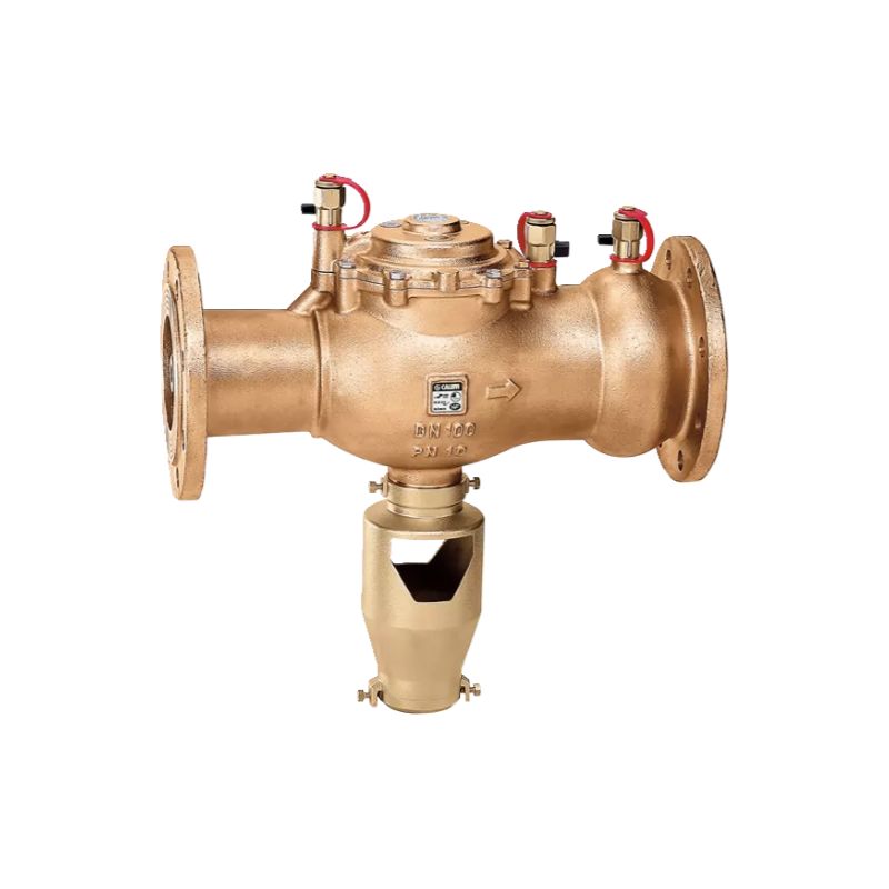 Caleffi – Disconnecteur pour chauffage central 575008 – Zone de pression réduite contrôlable DN 80 – Corps en bronze – Pression PN 10