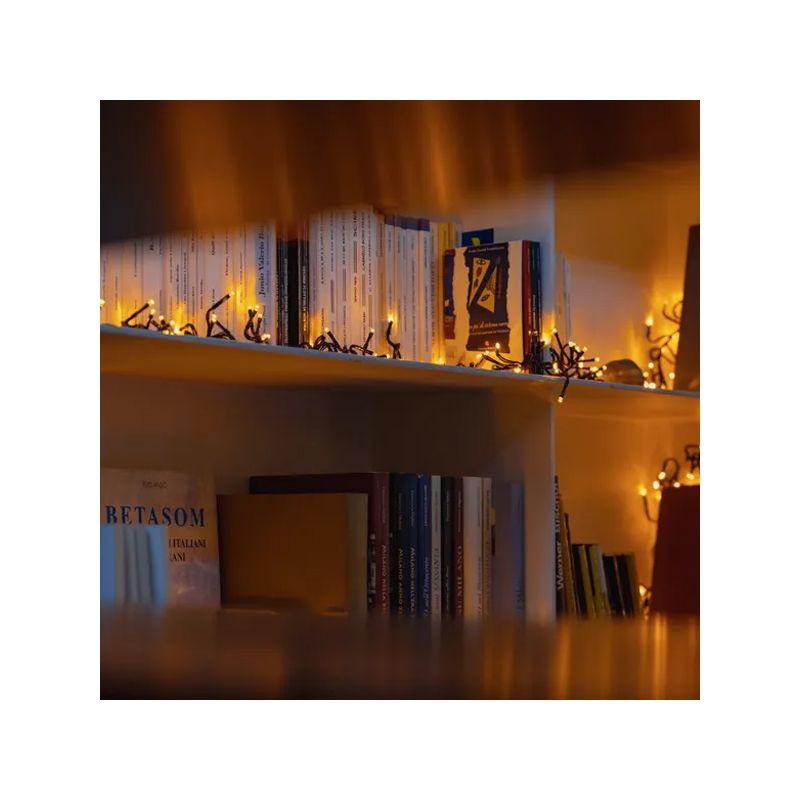 Guirlande lumineuse Twinkly Cluster 400 LED AWW, fil noir, prise F (type UE), 6 m - Image 5