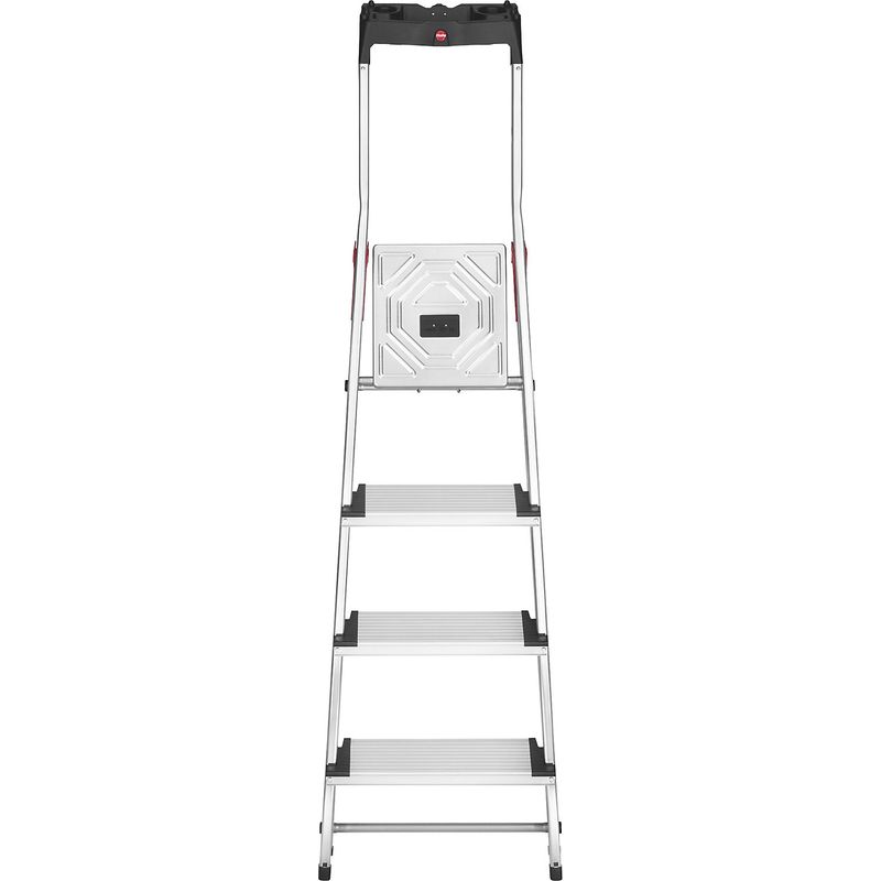 Hailo L80 ComfortLine Échelle aluminium 4 marches antidérapantes - Image 2
