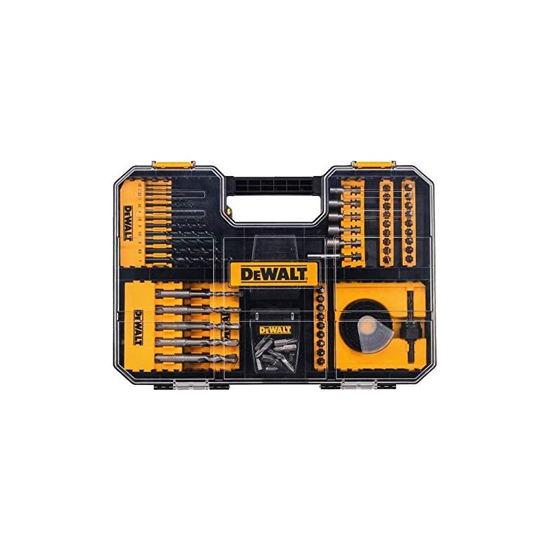 Dewalt – Coffret de forets pour perceuse 102 pièces – DT71583QZ – 33 forets mixtes, 12 HSS, 10 SDS, 21 embouts – Compatible TSTAK pour rangement Pan - Image 2