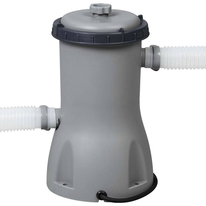 Bestway – Piscine hors sol ronde 427x107 cm – Cadre en acier – Doublure PVC résistante aux UV – Vanne de vidange rapide – Idéale pour usage intensif - Image 4
