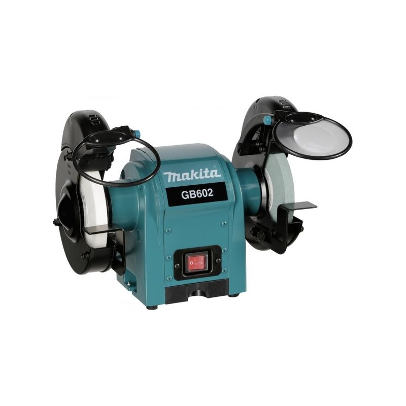Makita – Touret à meuler 150 mm – GB602 – 250W – 2850 t/min – Pour affûtage outils et ébarbage – Pare-étincelles réglables - Image 5