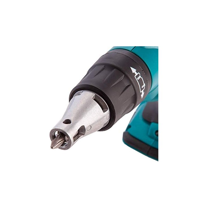 Makita – Visseuse à plaque de plâtre sans fil 18V – Moteur sans balais – Vissage rapide en série – Butée de profondeur réglable - Image 5