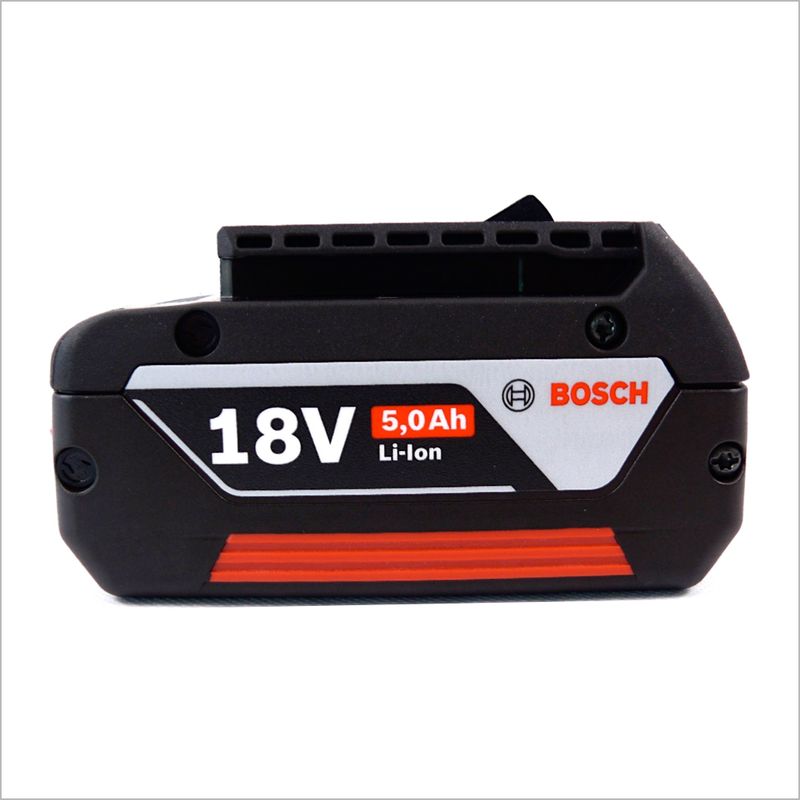 Bosch – Batterie 18V avec 2 batteries 5,0Ah – Technologie CoolPack – Autonomie 25% supérieure – Résistante aux chutes – Compatible tous appareils 18V - Image 2