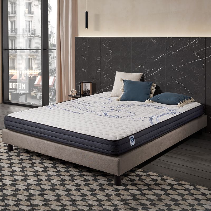 Pack de 2 matelas Perfect Sleep 70x190 cm - Soutien Blue Latex - Mousse à mémoire de forme HR - Noyau de polyuréthane - 7 Zones de Confort - Tissu - Image 2