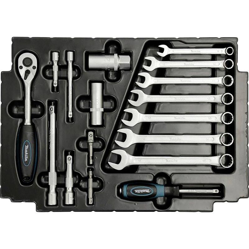 Coffret 120 outils à main MAKITA E-08713 MakPac - Image 4