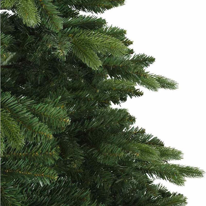 Vidaxl – Sapin de Noël artificiel vert 180 cm – Branches articulées en PVC et PE – Support en métal pliable – Design moderne pour intérieur et - Image 5