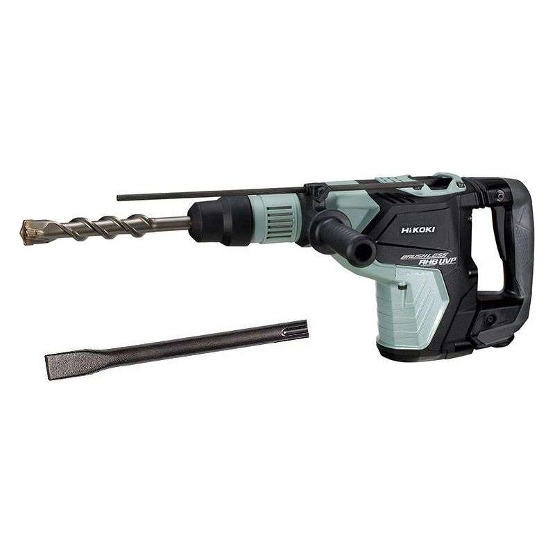 Hitachi – Perforateur burineur 40 mm SDS MAX 1150 W – Force de percussion 11 Joules – Vitesse 250 à 500 tr/min – Triple protection anti-vibration Pan - Image 4