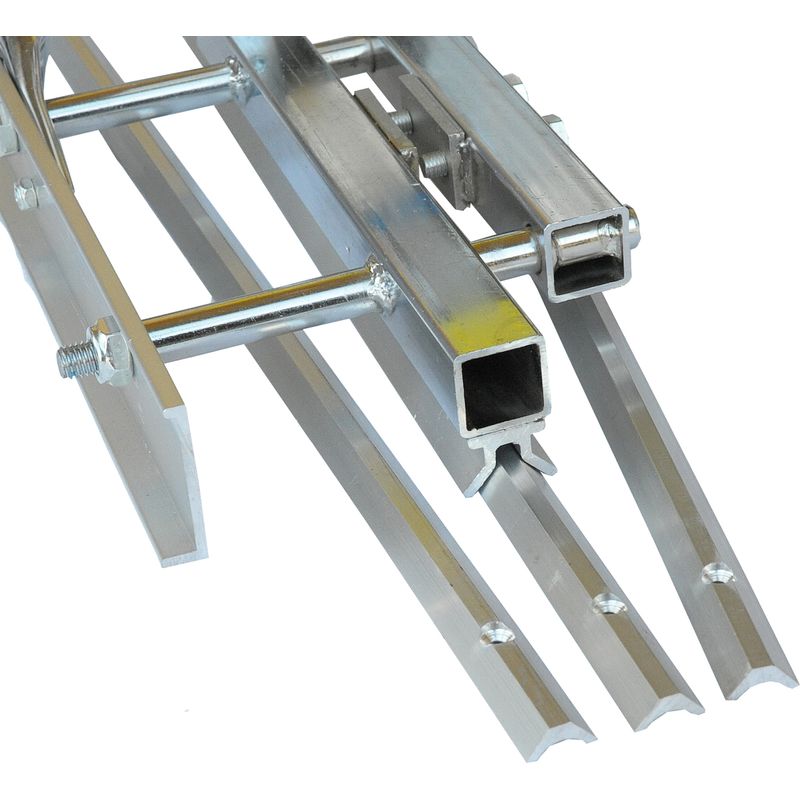 Jardiaffaires – Scierie mobile sur tronçonneuse pour délignage de poutres et chevrons – 5 rails de guidage inclus – Pour bois dur et teck – Montage - Image 2