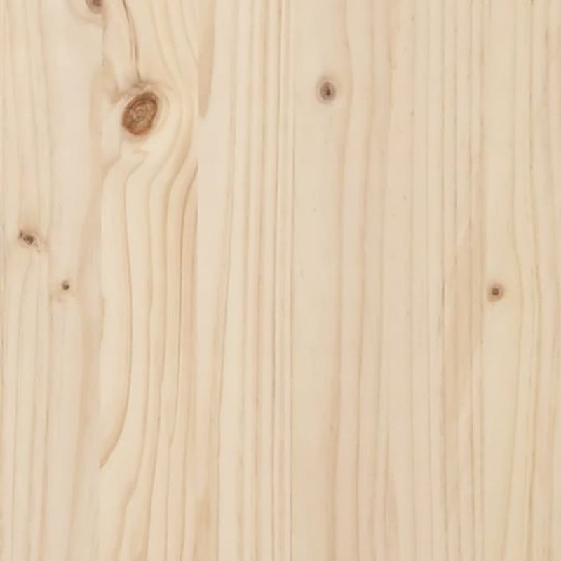 Les Tendances – Tête de lit en bois massif de pin 141x4x110 cm – Charme rustique – Soutien confortable pour lecture – Compatible avec cadres - Image 5